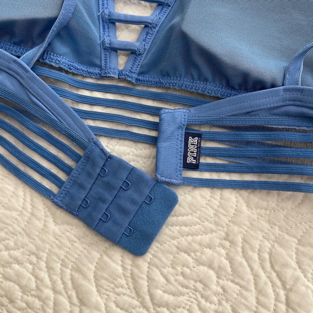 Victoria’s Secret PINK Ultimate Lightly Lined Strappy Sports Bra Size 32B - Picture 8 of 12